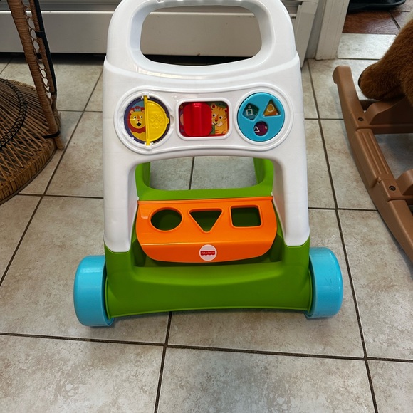 Fisher-Price Baby Push Walker with Shape Sorter - Picture 2 of 3